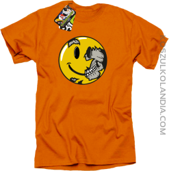 EMOTIKCOP - Koszulka męska pomarańcz 