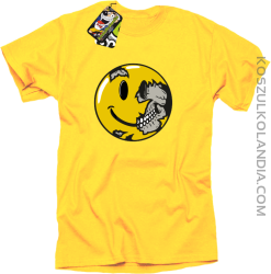 EMOTIKCOP - Koszulka męska żółta 