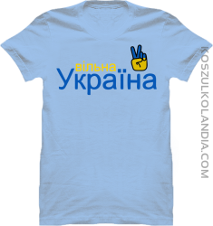 WOLNA UKRAINA Victory -  koszulka męska