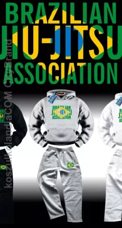 Brazilian Jiu-Jitsu - Dres Flaga Brazylii