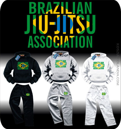 Brazilian Jiu-Jitsu - Dres Flaga Brazylii