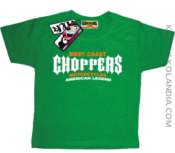 Choppers American legend - koszulka dla dziecka - zielony