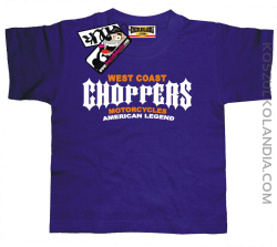 Choppers American legend - koszulka dla dziecka - fioletowy