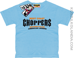 Choppers American legend - koszulka dla dziecka - błękitny