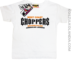 Choppers American legend - koszulka dla dziecka - biały