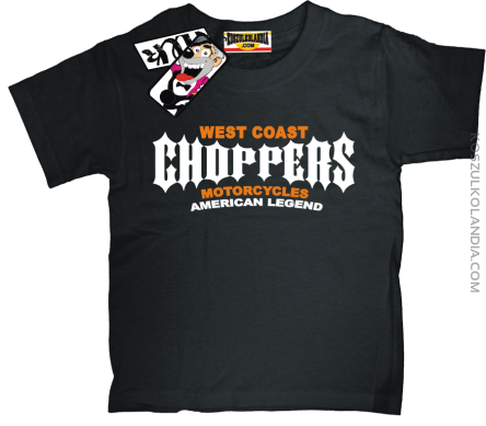 Choppers American legend - koszulka dla dziecka - czarny