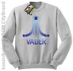 VADER STAR ATARI STYLE - Bluza męska standard bez kaptura melanż 