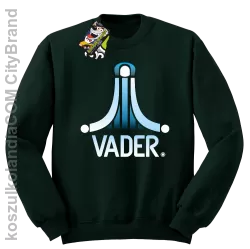 VADER STAR ATARI STYLE - Bluza męska standard bez kaptura butelkowa 