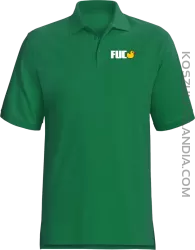 Fuck ala Duck - Koszulka męska Polo zielona 