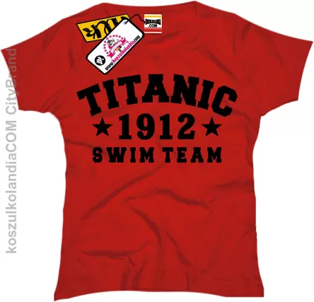 TITANIC 1912 Swim Team - Koszulka damska