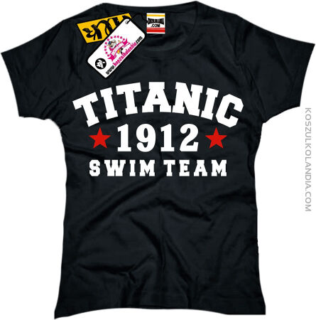 TITANIC 1912 Swim Team - Koszulka damska