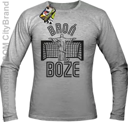 Broń Boże - Longsleeve męski melanżowy