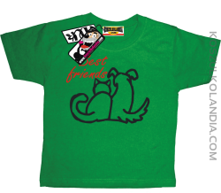 Best Friends - koszulka dla dziecka - zielony