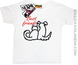 Best Friends - koszulka dla dziecka - biały