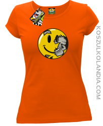 EMOTIKCOP - Koszulka damska pomarańcz 