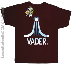 VADER STAR ATARI STYLE - Koszulka dziecięca brąz 