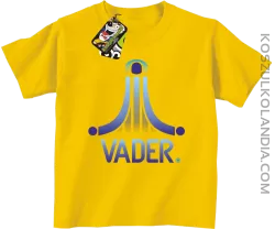 VADER STAR ATARI STYLE - Koszulka dziecięca żółta 