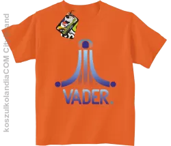 VADER STAR ATARI STYLE - Koszulka dziecięca pomarańcz 