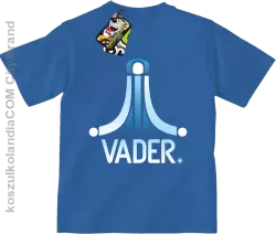 VADER STAR ATARI STYLE - Koszulka dziecięca niebieska 