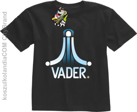 VADER STAR ATARI STYLE - Koszulka dziecięca 