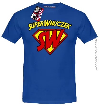 SUPER WNUCZEK - koszulka męska