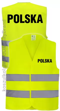 Polska - kamizelka odblaskowa