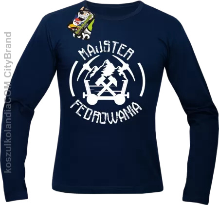 Majster fedrowania - Longsleeve męski