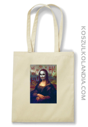 Mona Lisa Hello Jocker - Torba EKO beżowa 