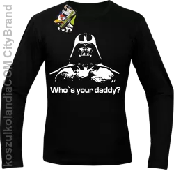 LORD Who`s your daddy - Longsleeve męski czarny 