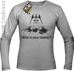 LORD Who`s your daddy - Longsleeve męski melanż 