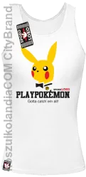 Play Pokemon - Top damski biała 