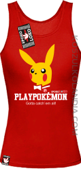 Play Pokemon - Top damski czerwona 
