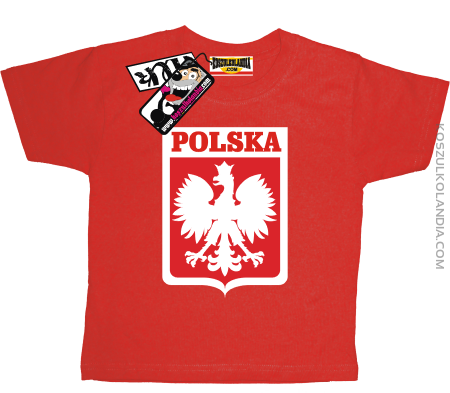Polska - koszulka dla dziecka