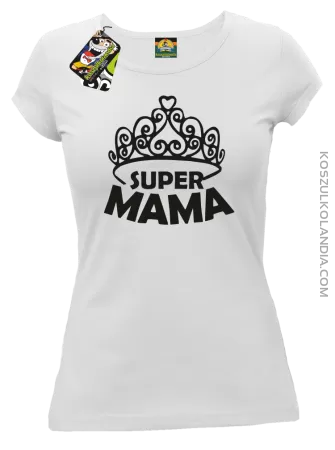 Super mama korona miss - Koszulka damska taliowana