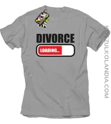 DIVORCE - loading - Koszulka męska melanż
