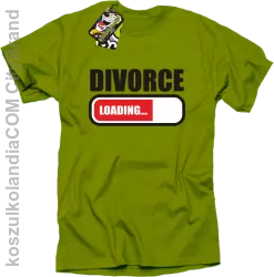 DIVORCE - loading - Koszulka męska kiwi