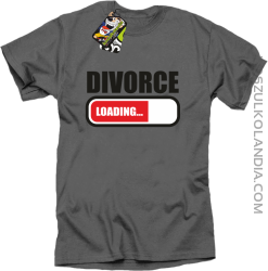 DIVORCE - loading - Koszulka męska szara