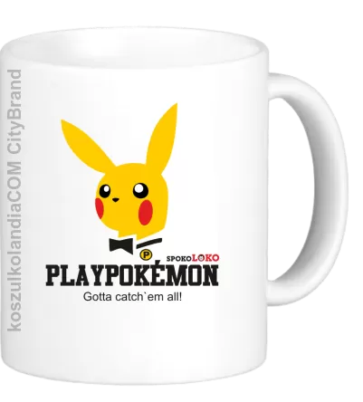 Play Pokemon - Kubek ceramiczny biały 