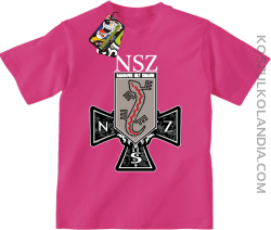 NSZ Narodowe Siły Zbrojne - Koszulka dziecięca fuchsia 