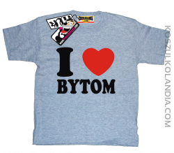 I love Bytom - koszulka dziecięca - melanż