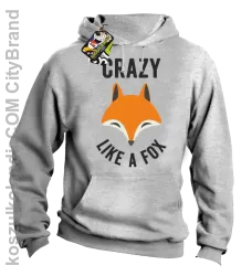 Crazy like a Fox - Bluza z kapturem melanż