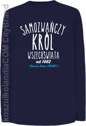 Samozwańczy Król Wszechświata - Longsleeve dziecięcy granat