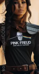 Pink Freud Dark Side of your Mom - damska koszulka z nadrukiem 2