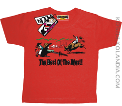 Rodeo Best of The West - koszulka dziecięca - czerwony