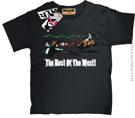 Rodeo Best of The West - koszulka dziecięca - czarny