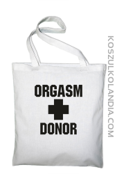 Orgasm Donor - Torba EKO biała 