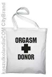 Orgasm Donor - Torba EKO biała 