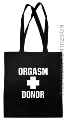 Orgasm Donor - Torba EKO czarna 
