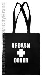 Orgasm Donor - Torba EKO czarna 