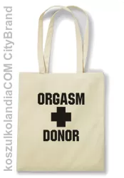 Orgasm Donor - Torba EKO beżowa 